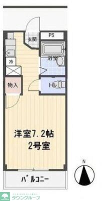 アドニスコートの物件間取画像