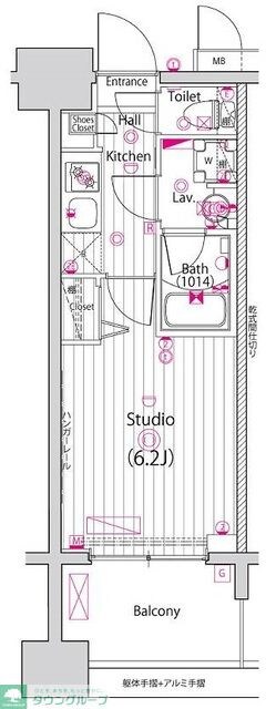 ガーラ・プレシャス川口並木の物件間取画像