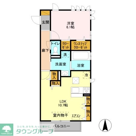 ハイムラフォーレ IIIの物件間取画像