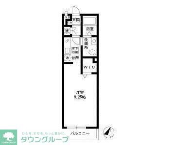 ユグランス北浦和の物件間取画像