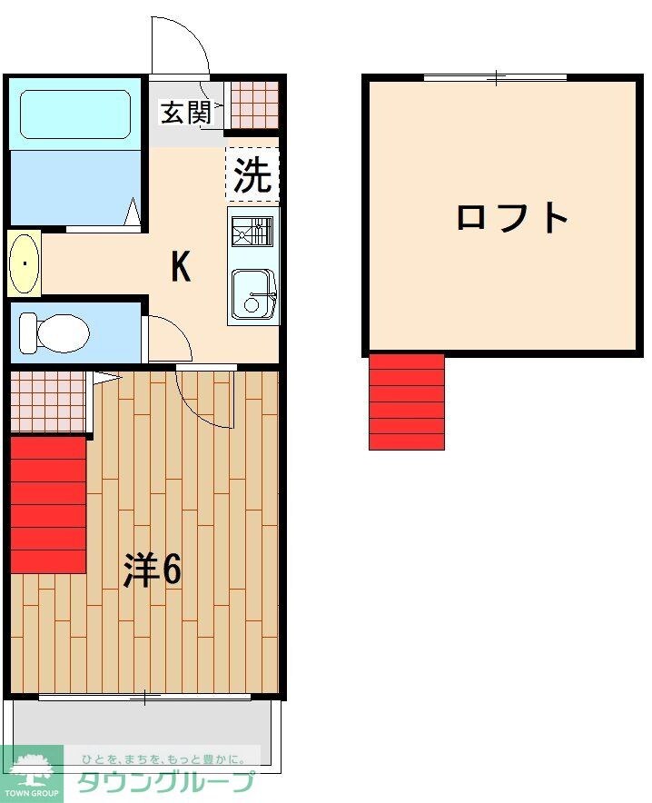 Liberta網代橋の物件間取画像