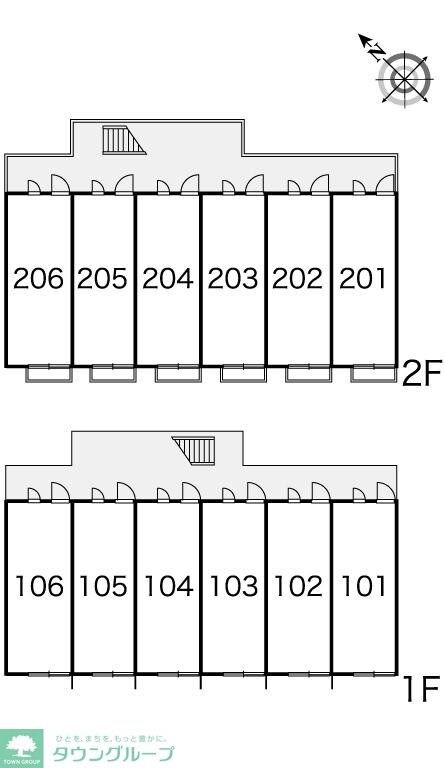 レオパレスコートハウス南平Cの物件内観写真