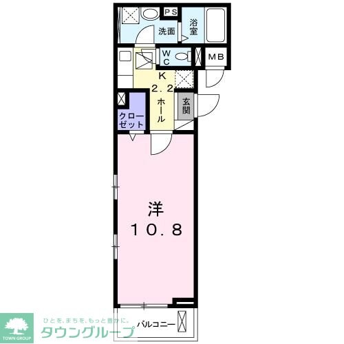 パティオの物件間取画像