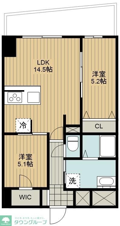 グランシエル川口の物件間取画像