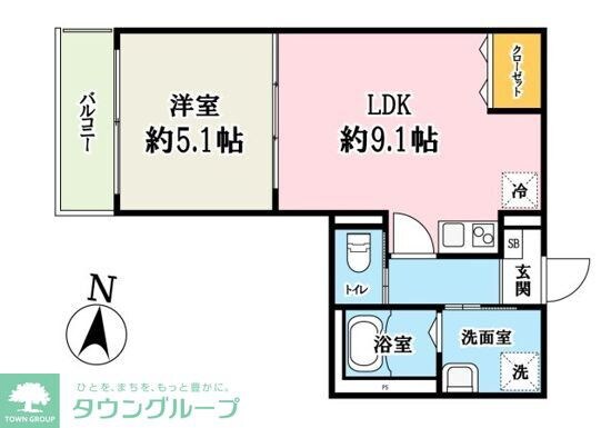 (仮称)キャメル吉川美南4 東棟の物件間取画像