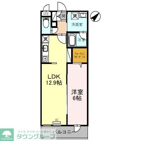 センカの物件間取画像