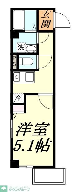 エミネックス与野の物件間取画像