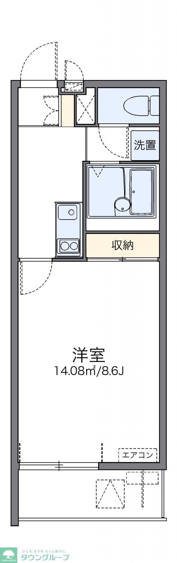 レオネクストひまわりIIの物件間取画像