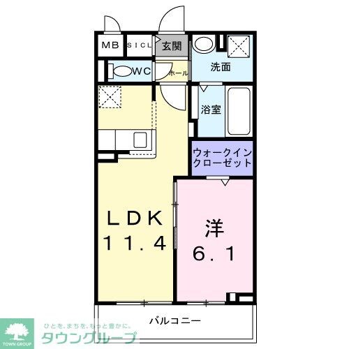 喜鈴の物件間取画像