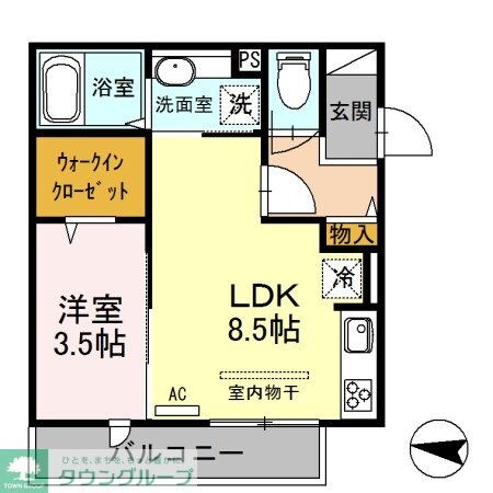 olen kotonaの物件間取画像