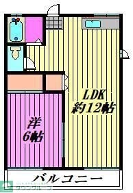 永瀬ハイツの物件間取画像