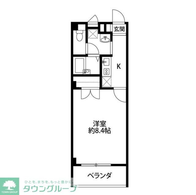 アンプルールフェール Windの物件間取画像