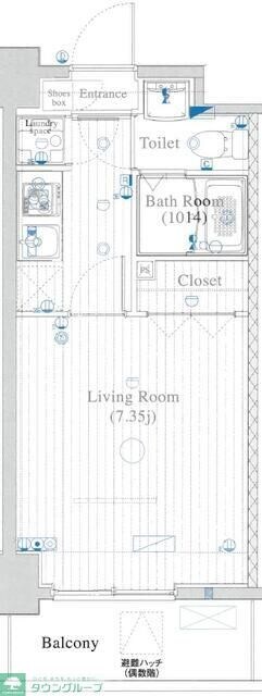 ヴェルステージ西川口3の物件間取画像