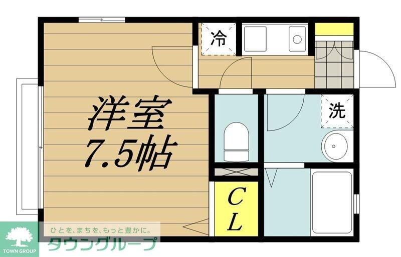 ウエストアリーナの物件間取画像