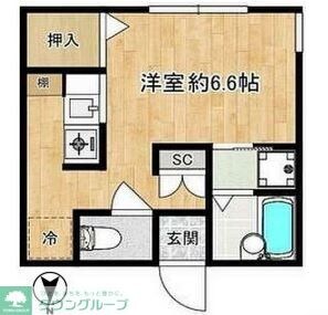 プラティーク戸田の物件間取画像