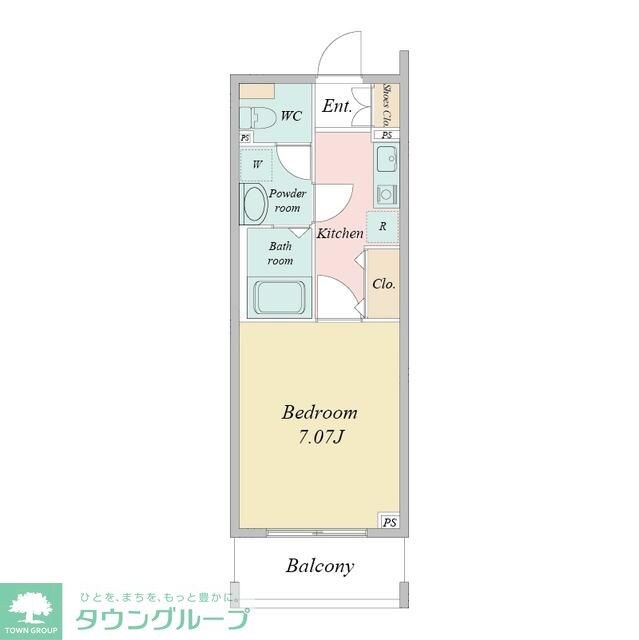 HF草加レジデンスの物件間取画像