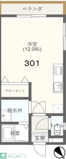 YHビルの物件間取画像