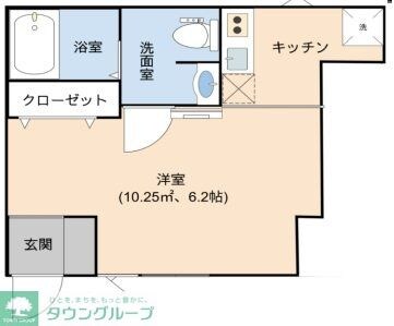 ベックアパートメント東川口の物件間取画像