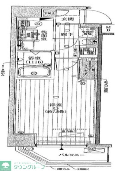 プレール・ドゥーク西川口の物件間取画像