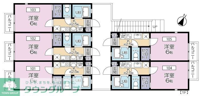 キャメル与野本町の物件間取画像