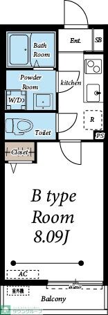 フェリスゲート新田の物件間取画像