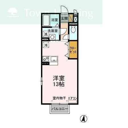 メゾン義の物件間取画像