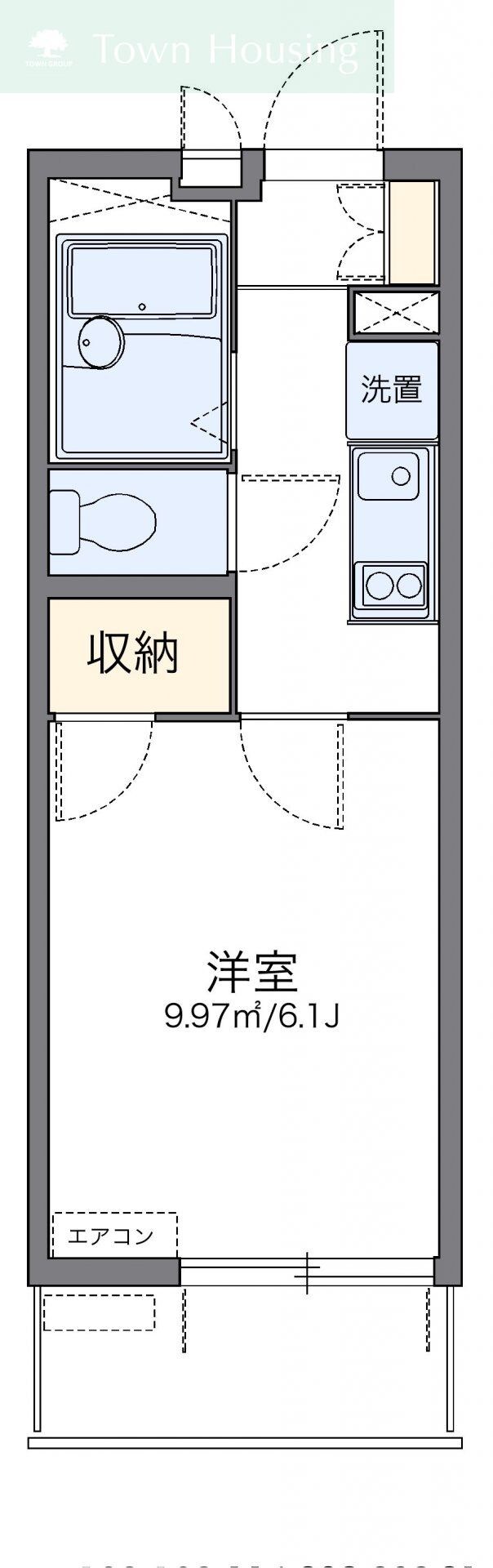 レオパレスラトナの物件間取画像
