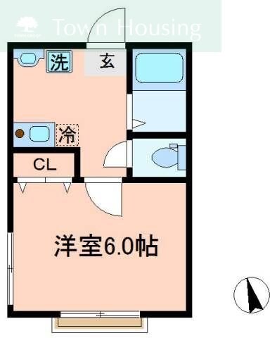 キャメル妙典の物件間取画像