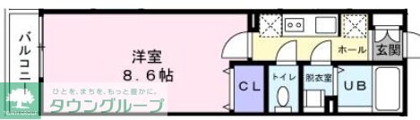 apartamento アリビオの物件間取画像