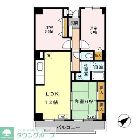 ハーヴェスト本郷の物件間取画像