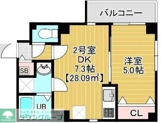 金太郎ヒルズ340の物件間取画像