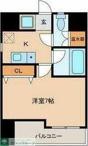 ヤサカハイム市川の物件間取画像