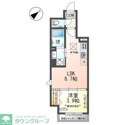 ピーニャ市川の物件間取画像