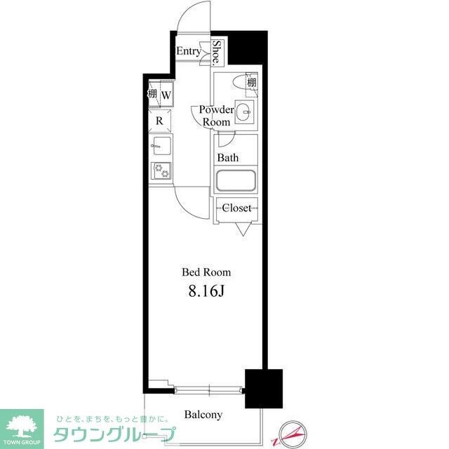 PARK SQUARE 国府台の物件間取画像