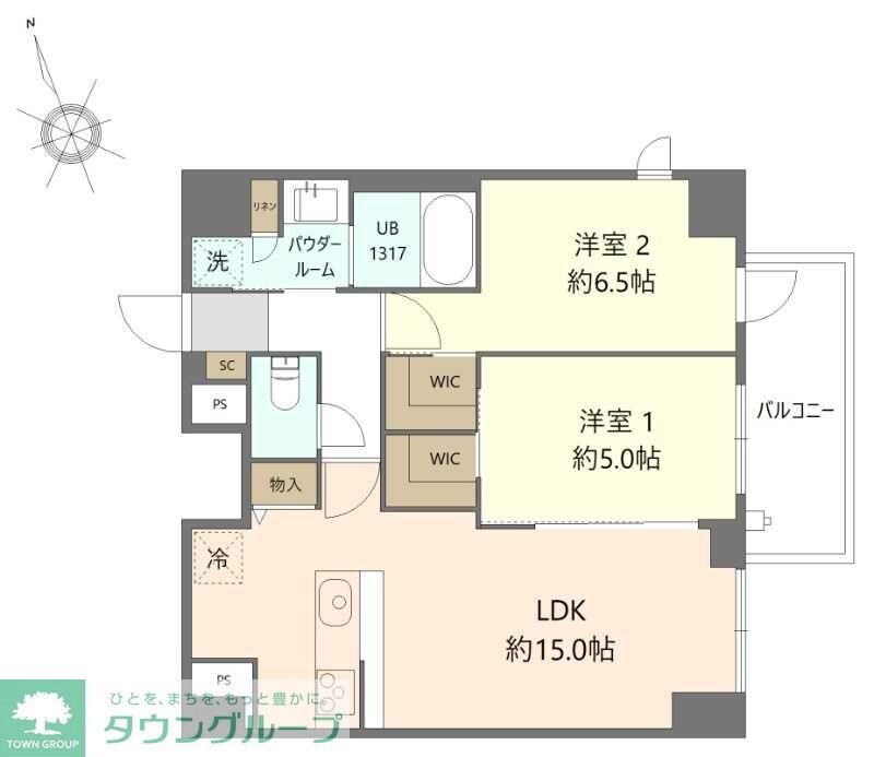 ダーシャモリの物件間取画像