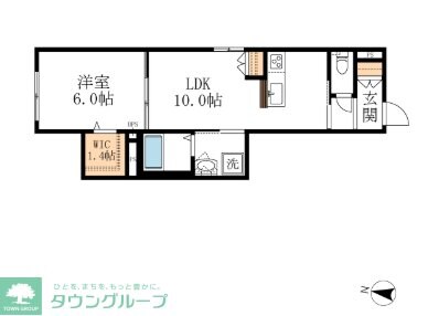 Kihachi westの物件間取画像