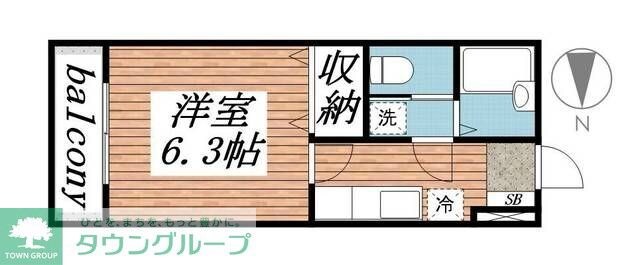 ピアコートの物件間取画像