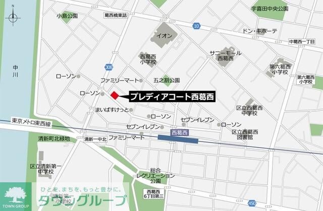 プレディアコート西葛西の物件内観写真