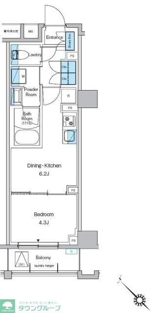 プレディアコート西葛西の物件間取画像