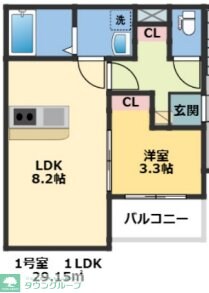 メゾン・ドゥ・アッシュ津田沼の物件間取画像