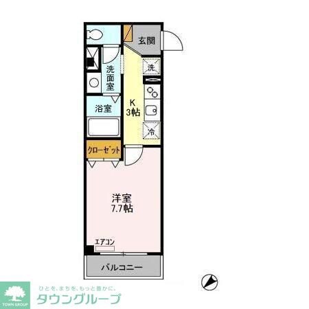 ラ・ファウンテンの物件間取画像