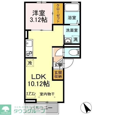 らら・ベイIIIの物件間取画像
