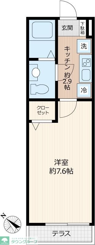 ウィステリアRの物件間取画像