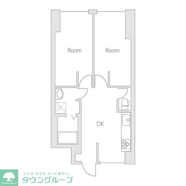 リブポート幕張の物件間取画像