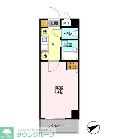 フォアグランデの物件間取画像