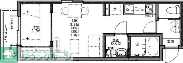 KEIAI RESIDENCE 津田沼の物件間取画像
