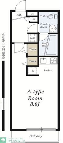 リブリ・スカイIIIの物件間取画像