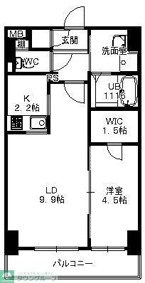 プレアデス津田沼の物件間取画像