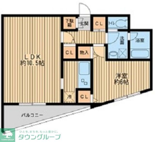 S-FORT西船橋の物件間取画像