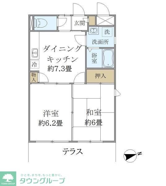 フォルス船橋3の物件間取画像